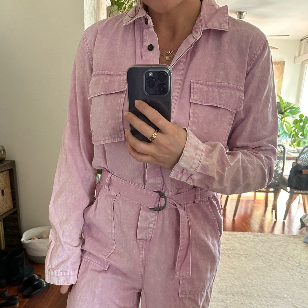 Pink jumpsuit